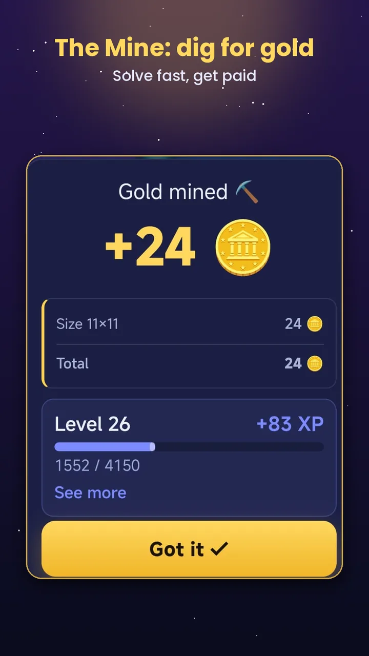 The Mine: dig for gold