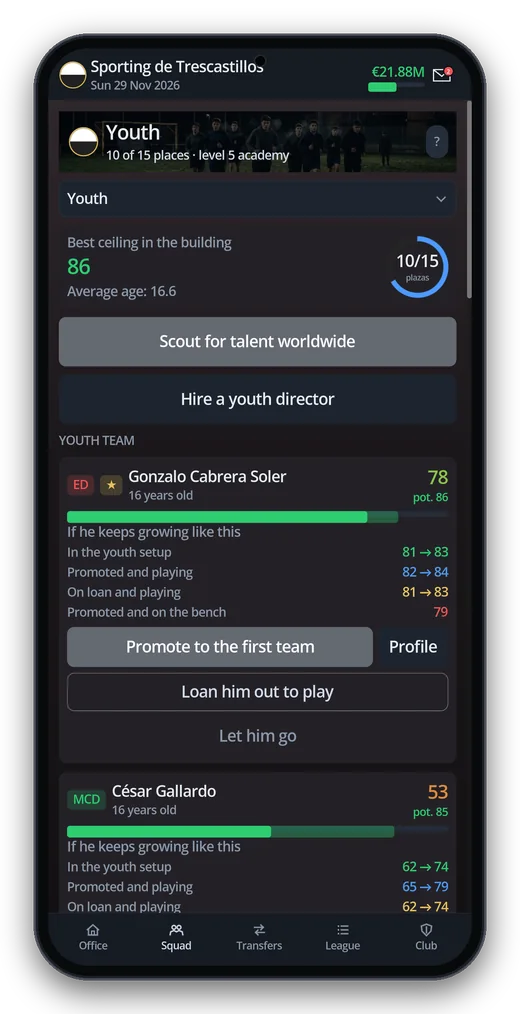 Grow your academy