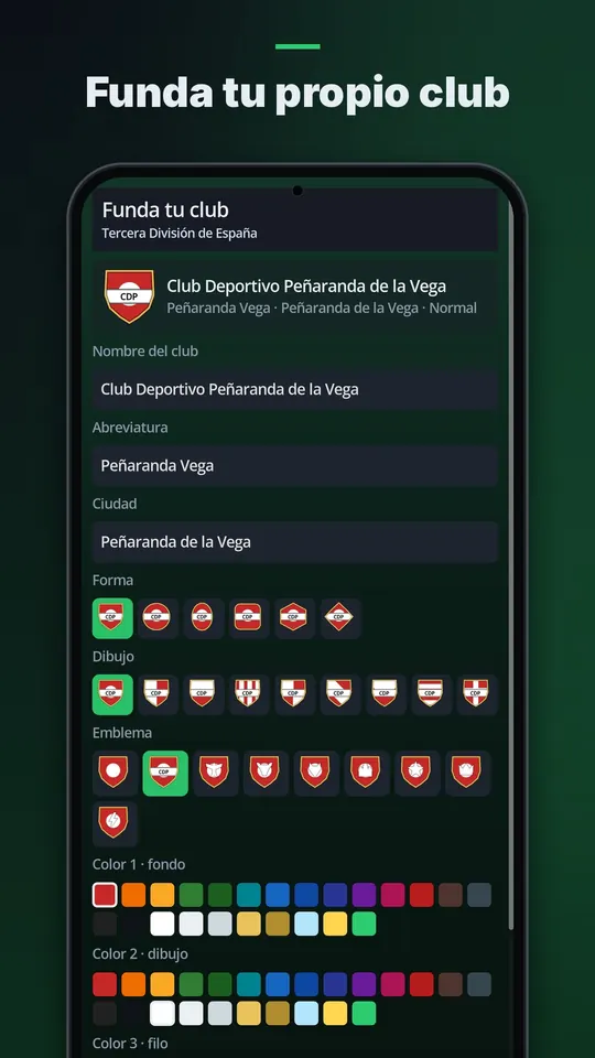 Funda tu propio club