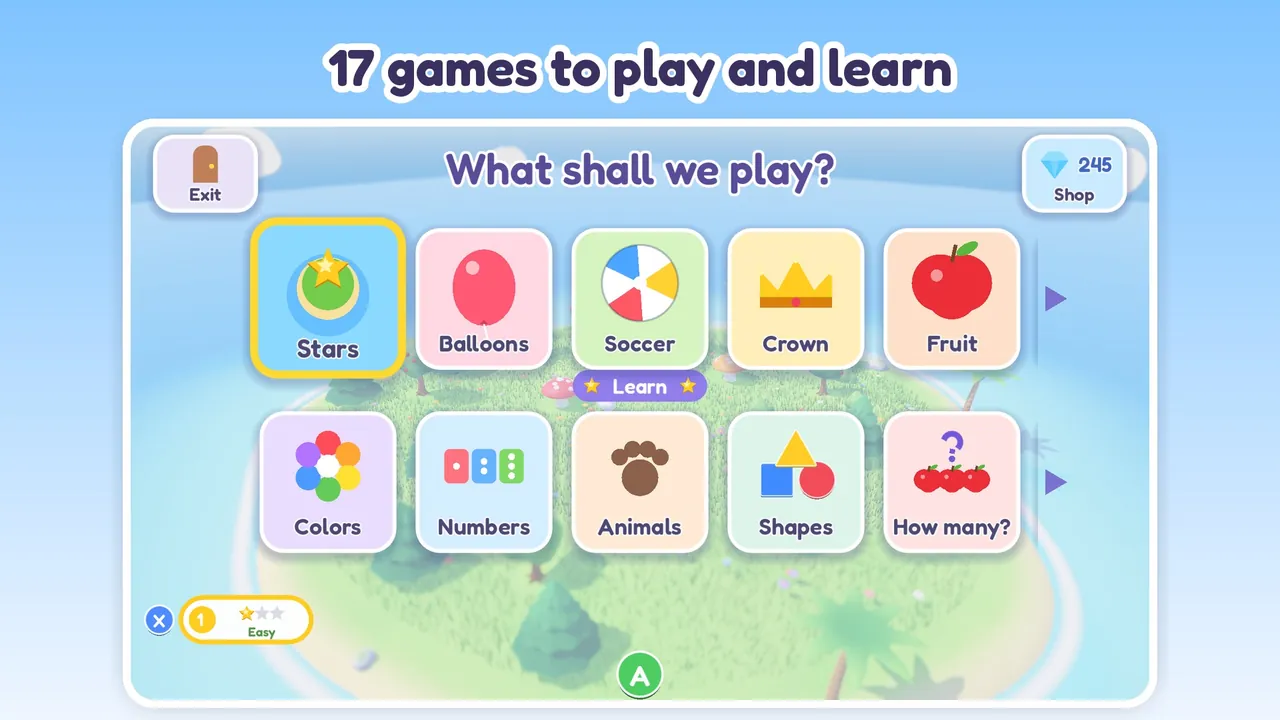 17 games to play and learn