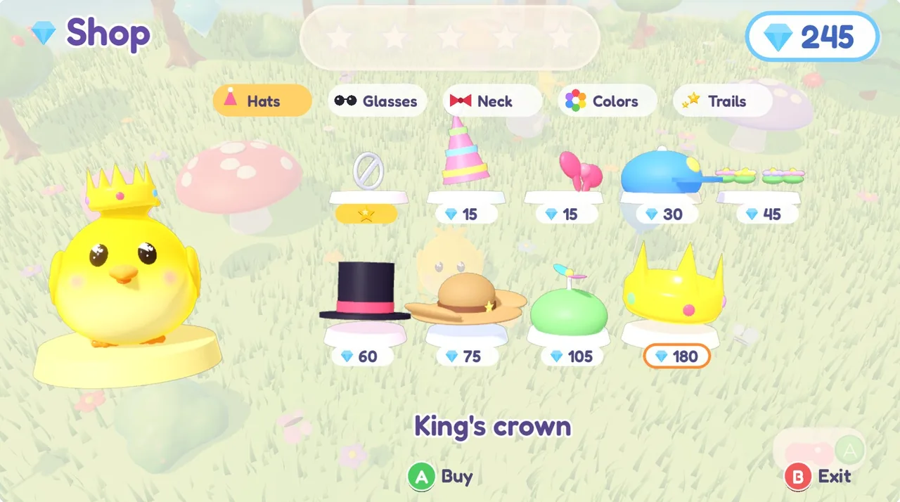 Dress up your animal with what you earn