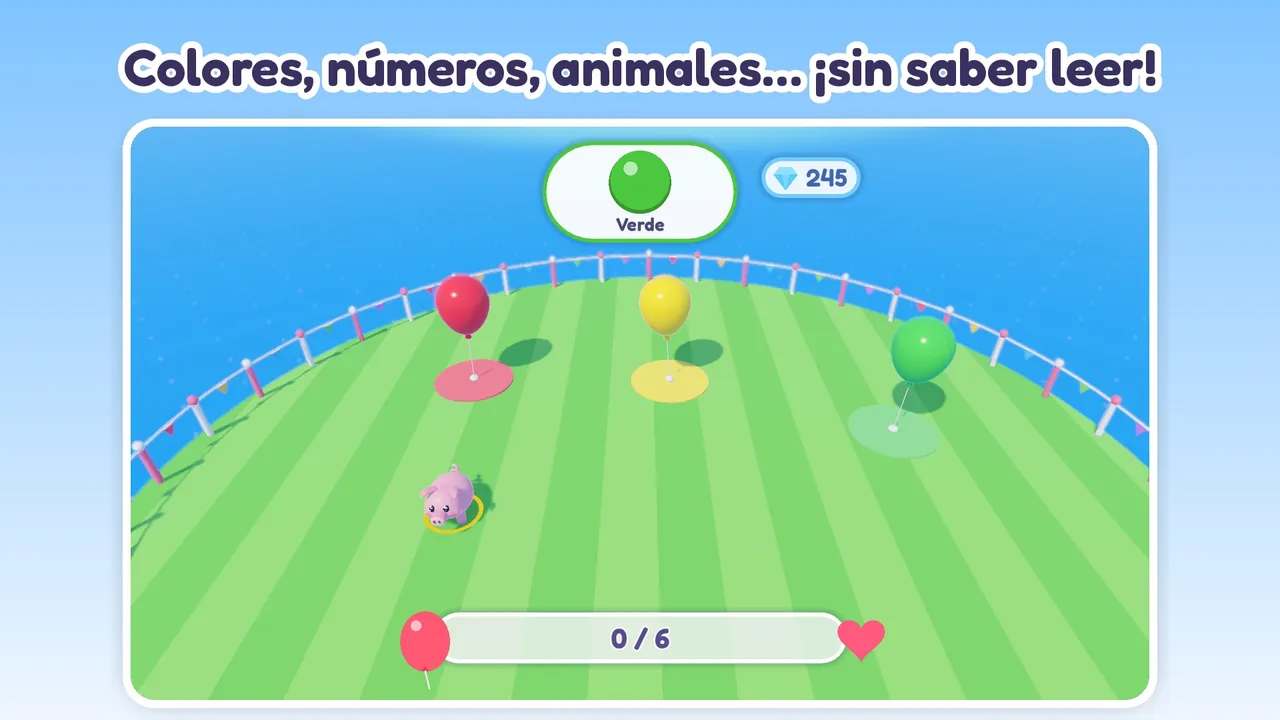 Colores, números, animales… ¡sin saber leer!